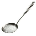 thumbnail image 4 of HEALEEP Food Serving Spoon Noodle Colander Stainless Steel Easy Cleaning 1Set, 4 of 8