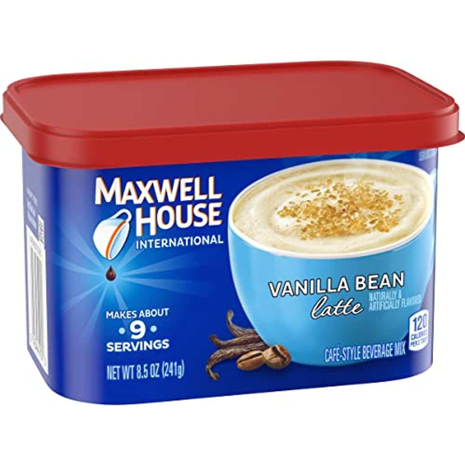 Maxwell House International Vanilla Bean Latte CafÃ©-Style Instant