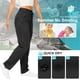 thumbnail image 3 of Pantalones de senderismo Toomett 6608 para mujer, secado rápido, UPF 50+, color negro 2XL, 3 of 9