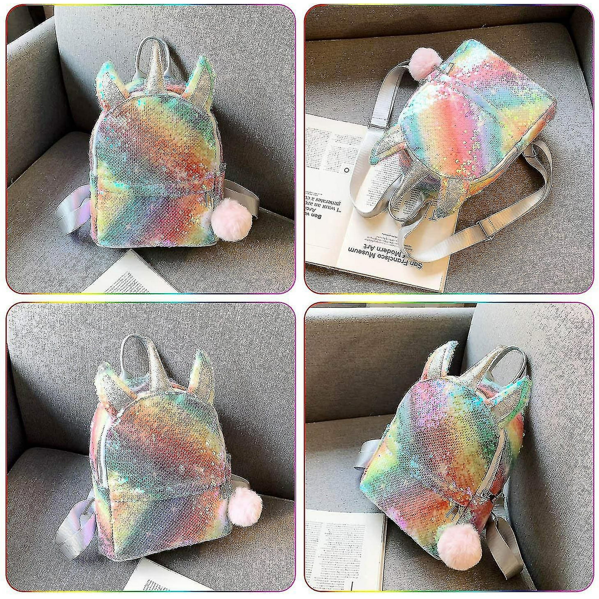 Girls Sequin Backpack Unicorn Backpack Girl Sequins Schoolbag For Girls fashion And Durable Travel Backpack For Kids girls Walmart