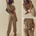 thumbnail image 4 of Conjunto de 2 piezas Tfixol para mujer ropa de estar por casa sexy con Pantalones y bolsillos S M L XL 2XL, 4 of 8