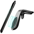 thumbnail image 3 of Mobile Phone Navigation Magnetic Bracket, L Type 360° Rotatable Car Phone Mount Magnet Universal Car Cellphone Holder Strong Magnet Mount forAny Smartphone, 3 of 7