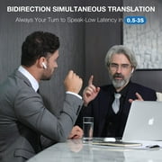 Timekettle WT2 Edge Translator Earbuds 40 Languages 93 Accent (OFFLINE)