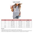 thumbnail image 5 of Camiseta sin mangas para niñas, camiseta sin mangas informal para mujer, camiseta sin mangas informal para mujer, camiseta sin mangas confiable y duradera, 5 of 5