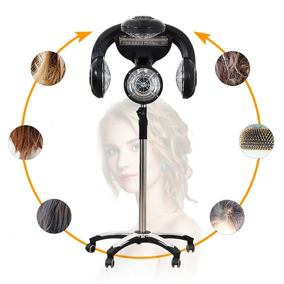 1400W Pro Accelerator Color Processor Standing Hair Dryer Salon Infrared Lamp