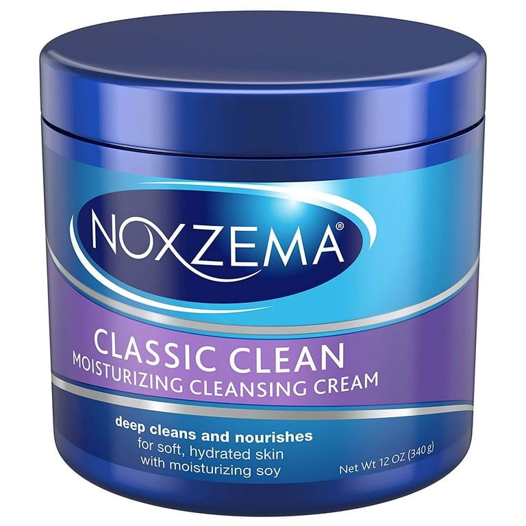 Noxzema Classic Clean Moisturizing Cleansing Cream, 12 oz