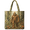 13x16.1, variant on Lotusprint LLC 2D Print Bigfoot Forest Quilted Tote Bag, Sasquatch Nature Shoulder Bag