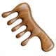 thumbnail image 1 of Peine Masajeador Manual Cabelludo para Masaje Cabello Cabelludo - Masajeador de Cabeza de Madera Relajación del Estrés del Cabelludo - Masaje Portátil Gua Sha, 1 of 5