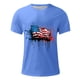 thumbnail image 4 of Camisetas de Manga Larga para Hombres Imprimir Casual Cuello Redondo Camiseta de Manga Corta, Camisetas de Manga Larga para Hombres Algodón, 4 of 4