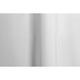 thumbnail image 4 of Crown Display 70 inch x 72 inch Shower Liner with Ring and Magnets - White, 4 of 6