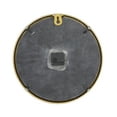 thumbnail image 6 of CosmoLiving by Cosmopolitan 16" Black Marble Wall Clock with Gold accents, 6 of 7
