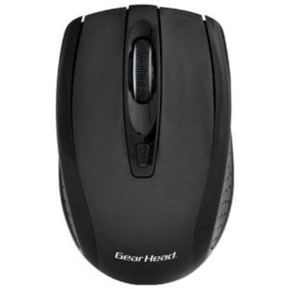WIRELESS OPTICAL NANO MOUSE 2.4GHZ CONNECTIVITY BLACK/BLACK - image 2 of 2