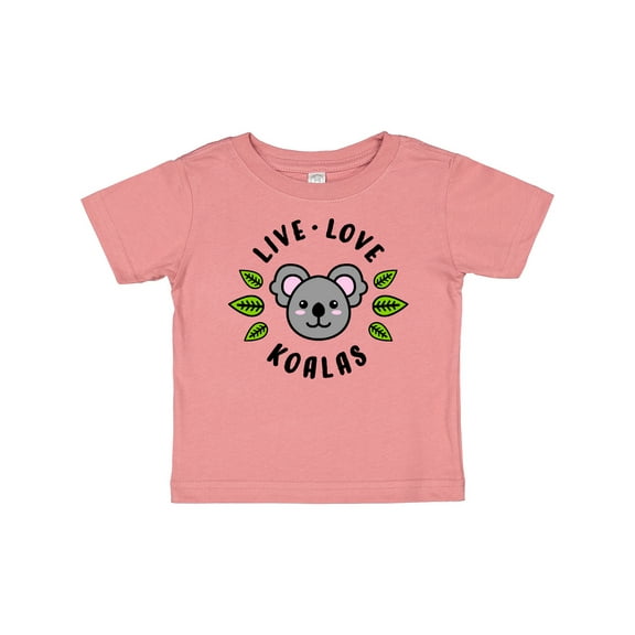 Inktastic Live Love Koalas Boys or Girls Baby T-Shirt