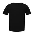 thumbnail image 5 of POTETI Plus Shirts for Women Black Short Sleeve Solid Color Crew Neck Womens Oversized Tops, 5 of 5