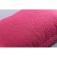 thumbnail image 3 of Porch & Den  Manor Embroidered Pillow Sham (Set of 2) Hot Pink 20 x 26 +2, 3 of 5
