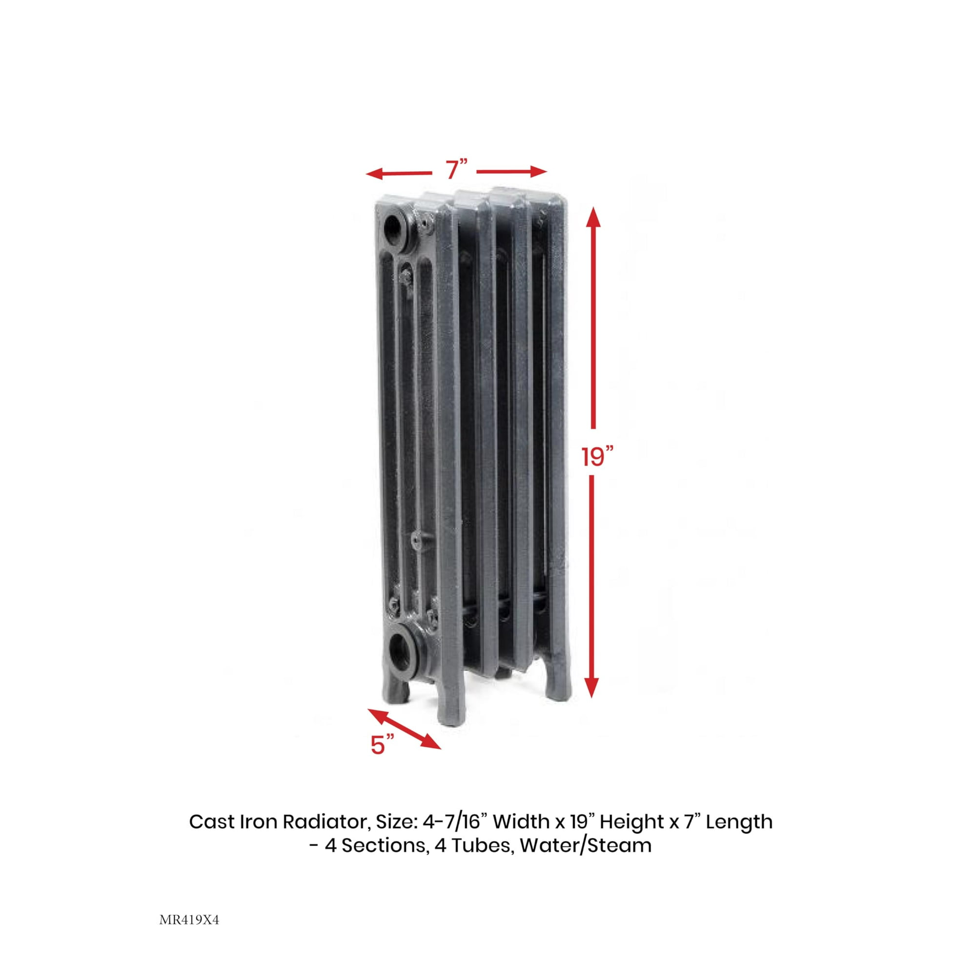 Hot Water Radiator Cool At Bottom Cold Spots Radiator Hot At Top