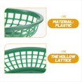 thumbnail image 2 of 10 Cestas de Plástico para Almacenar Alimentos, Recipientes para Servir Refrigerios y Frutas., 2 of 5