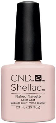 CND Shellac Gel Nail Polish, Naked 