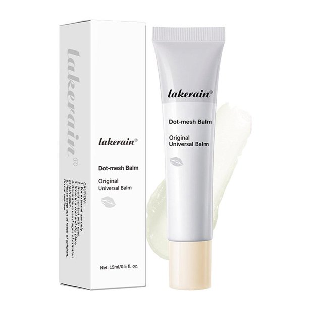Wartleves Bálsamo labial hidratante Lakerain Dot-mesh Balm, lápiz labial, cuidado de labios, 15 ml, nuevo E6