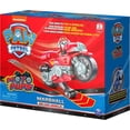 thumbnail image 6 of Paw Patrol, Moto Pups Marshalls Deluxe Pull Back Motorcycle Vehicle with Wheelie Feature and Toy Figure, 6 of 10