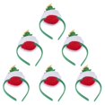 thumbnail image 5 of 6Pcs Christmas Tree Headband Festive Style Accessory For Children Size 26x9.5cm Perfect For Christmas Celebration, 5 of 5