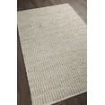 thumbnail image 2 of Hand-Woven Contemporary Reversible Rug 5'x7'6 Grey/Tan, 2 of 5