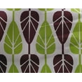 thumbnail image 4 of oneOone Georgette Viscose Maroon Fabric Leaves Block Craft Projects Decor Fabric Printed By The Yard 42 Inch Wide, 4 of 4