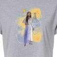thumbnail image 3 of Disney Wish - Asha And Star - Juniors Cropped Cotton Blend T-Shirt, 3 of 5