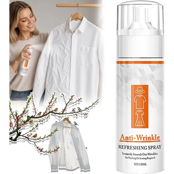 Instant Anti Wrinkle Fabric Spray Wrinkle Release Spray For Clothes Anti Static Spray And Instant Wrinkle Release For Clothes (1pc)