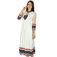 thumbnail image 5 of Bimba Womens Classy Net Anarkali Kurta Kurti Long Maxi Dress Indian Clothing, 5 of 8