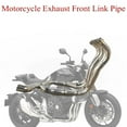 thumbnail image 2 of Full System Motorcycle Exhaust Pipe Header Front Link Pipe Parts For CB1000R 1000 1000R 2018 2019-2022, 2 of 5