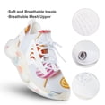 thumbnail image 3 of Pastel Rainbow Lollipop Walking Shoes for Men Woman Lightweight Tennis Fashion Elastic Sports Shoes Cushion Basketball Shoes, 3 of 7