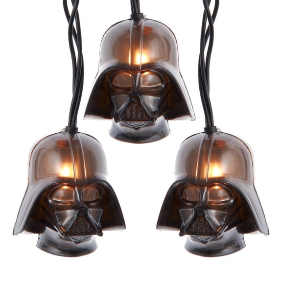 KSA 10-Count Star Wars Darth Vader Head Set, Incandescent Lights