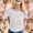 White, variant on Graphic Tees for Women Casual Wedding Letter Print Crewneck Short Sleeve Tennis Top for Everyday Women’s T-Shirts ??? White 3XL