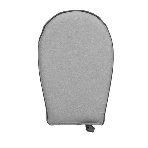 Guantes para planchar con vaporizador de prendas, manoplas para planchar, almohadilla para planchar de mano, funda duradera Gris