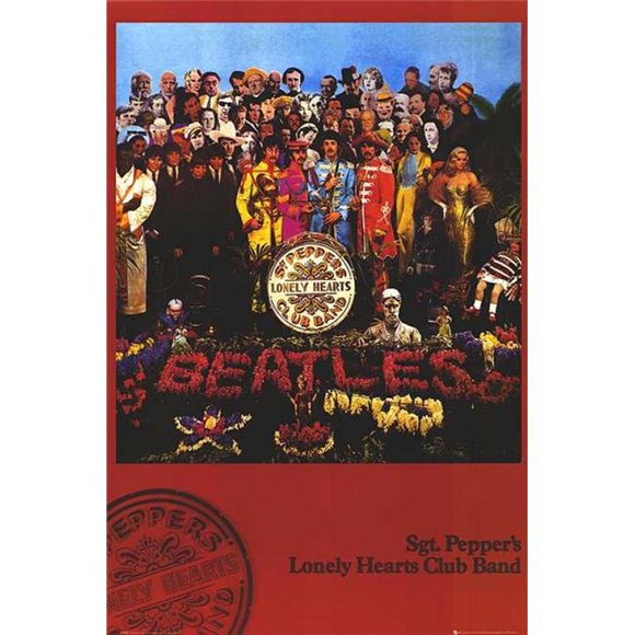 The Beatles Sgt. Peppers Lonely Hearts Club Band Poster Print - 24 x 36 in.