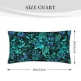 thumbnail image 4 of Bingfone Blue Floral with Butterflies Printed Pillowcase 20x36 inches - Standard Pillow Cases with Envelope Closure,Gifts for Women Men, 4 of 9