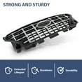 thumbnail image 6 of Front Bumper Radiator Grille Black W/ Chrome Fit for Hyundai Venue 2020-2023 86350K2010, 6 of 10