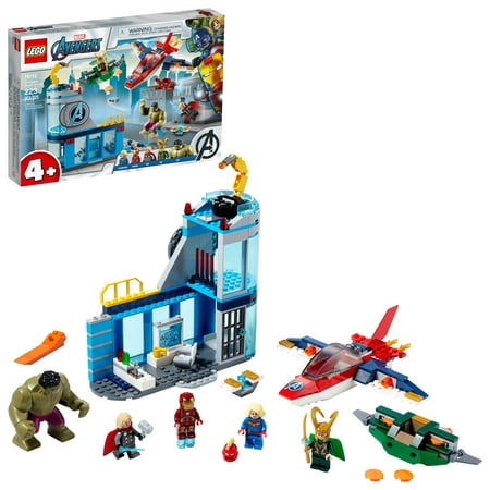 LEGO Marvel Avengers Wrath of Loki Building Toy with Minifigures and Tesseract 76152