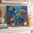 thumbnail image 6 of Ocean Pearl Art Kit for Adults, DIY 3D Octopus Wave Bead Painting Craft, Sparkling Marine Mosaic Wall Decor for Beach House Bathroom Bedroom Gift, 6 of 9