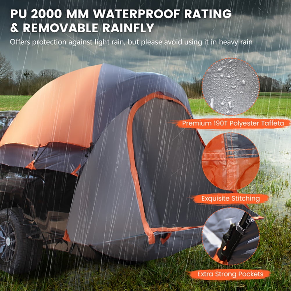 Aimee Lii 2 Person Portable Pickup Tent with Carry Bag, Privacy Tent, Easy Set Up Camping Tents Shelter-M