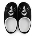 thumbnail image 5 of Mens Cozy Slippers Jujutsu Kaisen Warm Soft Plush Slipper Slip-on House Shoes for Home Indoor Outdoor, 5 of 7