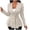 Khaki, variant on Women Shawl Collar Single Button Textured Jacquard Peplum Long Sleeve Blazer Jacket 1PC S-XXL Plus Size Friendly