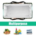 thumbnail image 5 of Mermaid Large Capacity Reusable Foldable Grocery Baskets with Storage Bag – Oxford Cloth Storage Basket for Easter, 5 of 7