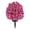 Pink, variant on Artificial Shrubs with Ground Stakes, 1 Pack Realistic Outdoor Fake Plants for Garden, Yard, Patio, Porch Decor, No Maintenance Colorful Faux Greenery