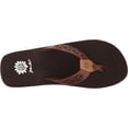 thumbnail image 5 of Yellow Box Women's Benji Wedge Sandal 7.5 Dk Brown, 5 of 8