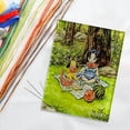 thumbnail image 3 of (Niña Sandía) Herramienta Punto Cruz para Bordado 4 5*6 Cm Aguja Succión para Niña Sandía Imán Acrílico Succión Con Aguja Imán para Refrigerador (en Caja + Plástico Cada Empaquetado Individualmente), 3 of 9