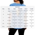 thumbnail image 3 of Fnooota Womens Cotton T-shirts, Short Sleeve Open Back Workout Summer Athletic Tops Blue Size S, 3 of 8