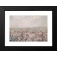 thumbnail image 2 of Heinrich Tomec 14x11 Black Modern Framed Museum Art Print Titled - Panorama Prahy and Petrina, 2 of 5