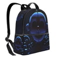 thumbnail image 2 of Lsque Five Nights At Freddy'S Pattern Backpack – School Travel Canvas Daypack with Ergonomic Padded Straps, Multiple Compartments & Leather Handle, 2 of 5